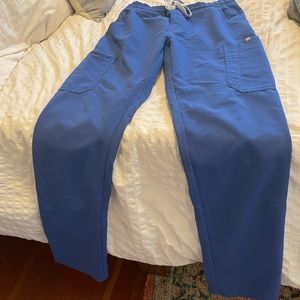 Limited edition Royal Blue Figs Scrub Bottoms